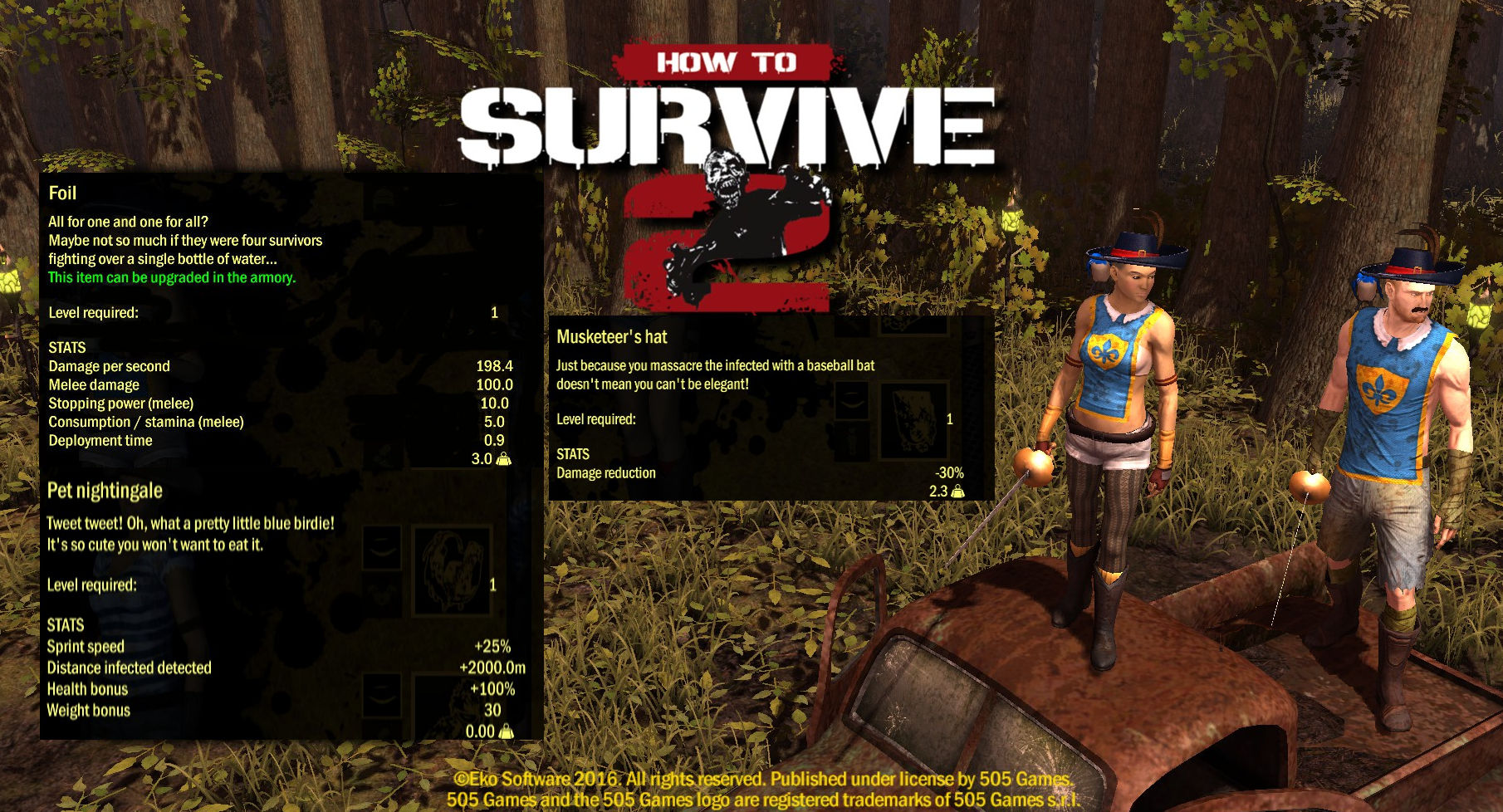 How To Survive 2 - Musketeer Skin Pack в Steam