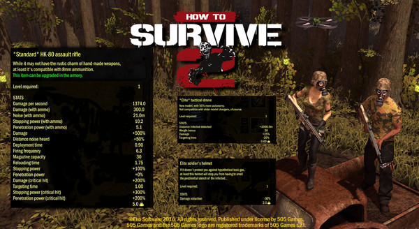 How To Survive 2 - Elite Soldier Skin Pack