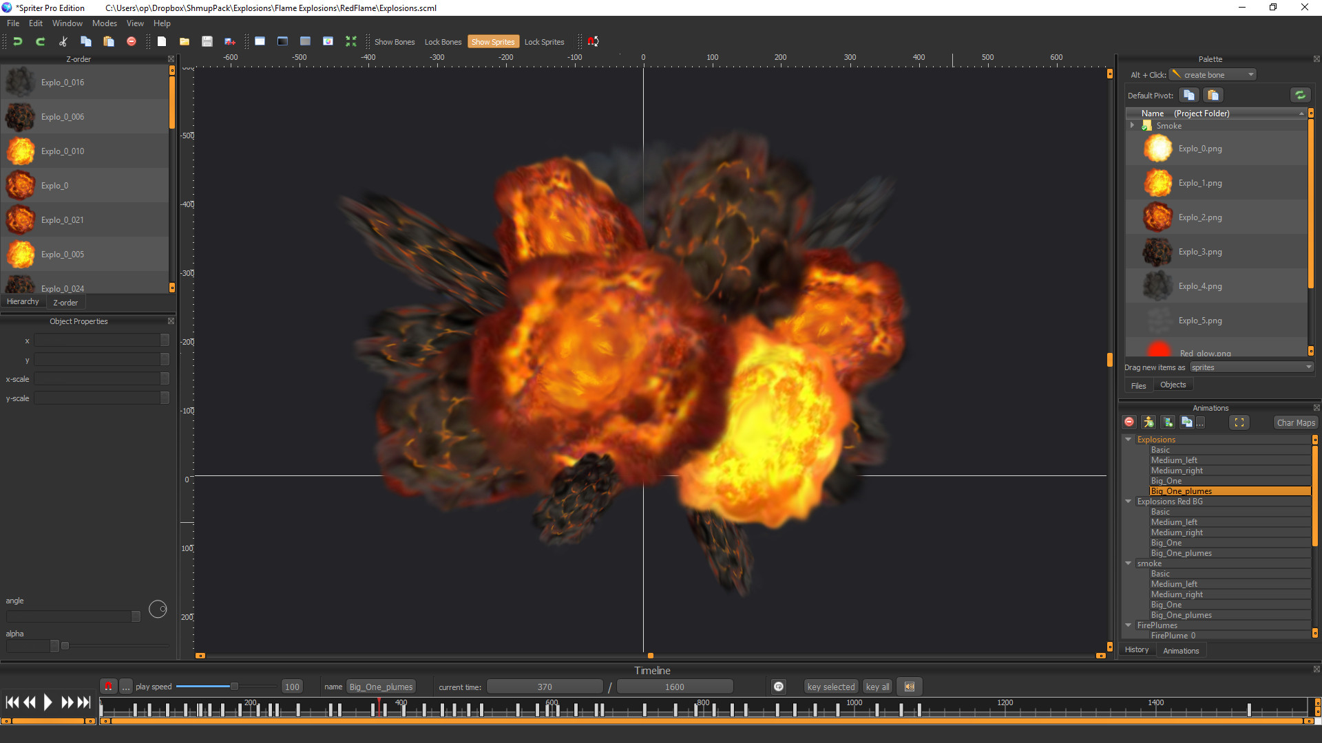 Spriter: Radius-Wing SHMUP Animated Art Pack screenshot screenshot 5