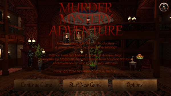 Murder Mystery Adventure скриншот