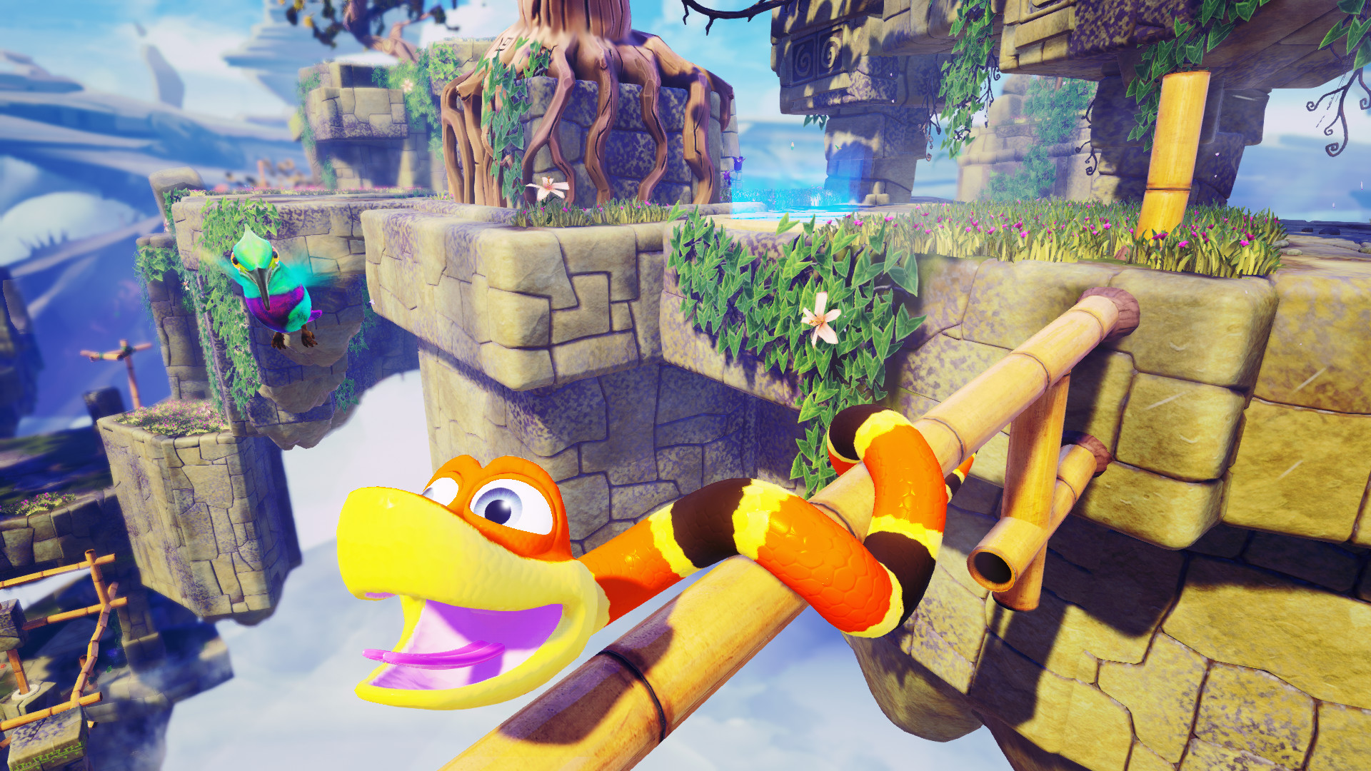 SNAKE PASS - O JOGO DA COBRINHA EM 3D!!! 