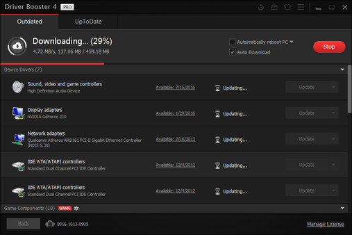 скриншот Driver Booster 4 for Steam 3