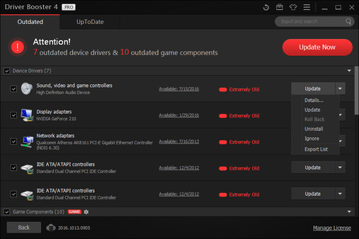 скриншот Driver Booster 4 for Steam 2