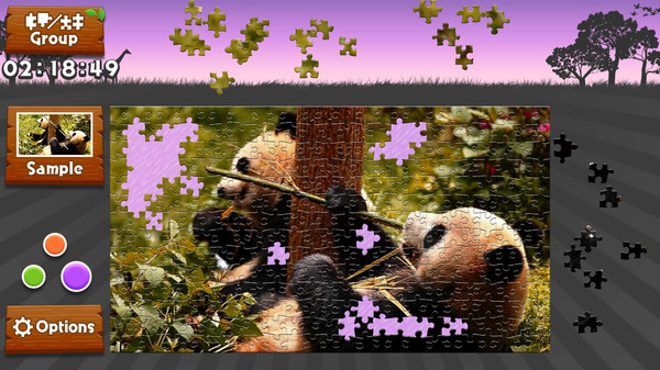 скриншот Wild Animals - Animated Jigsaws 4