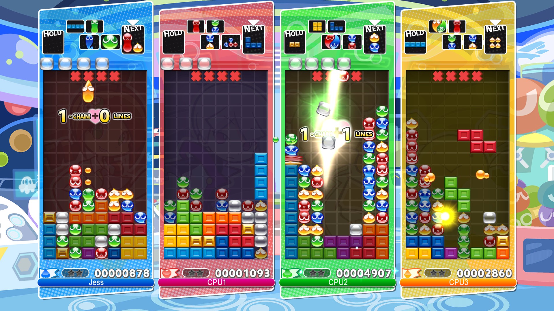 Puyo Puyo Tetris screenshot 1