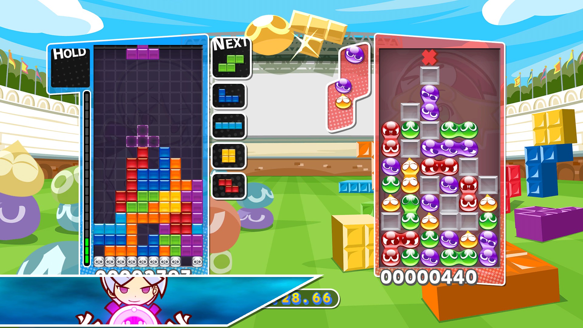 Puyo Puyo Tetris screenshot 2