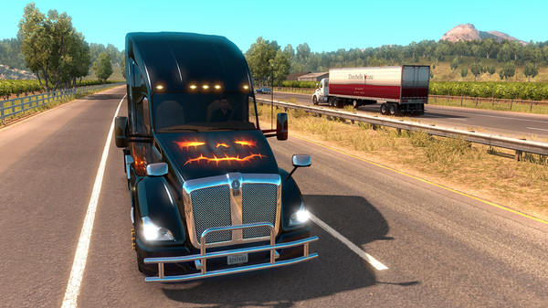 скриншот American Truck Simulator - Halloween Paint Jobs Pack 1
