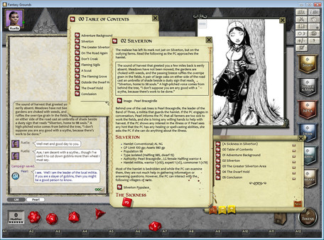 Fantasy Grounds - One on One Adventures #14: A Sickness in Silverton (PFRPG)