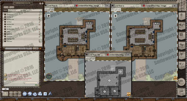 скриншот Fantasy Grounds - Map Pack: Lake Keep 3