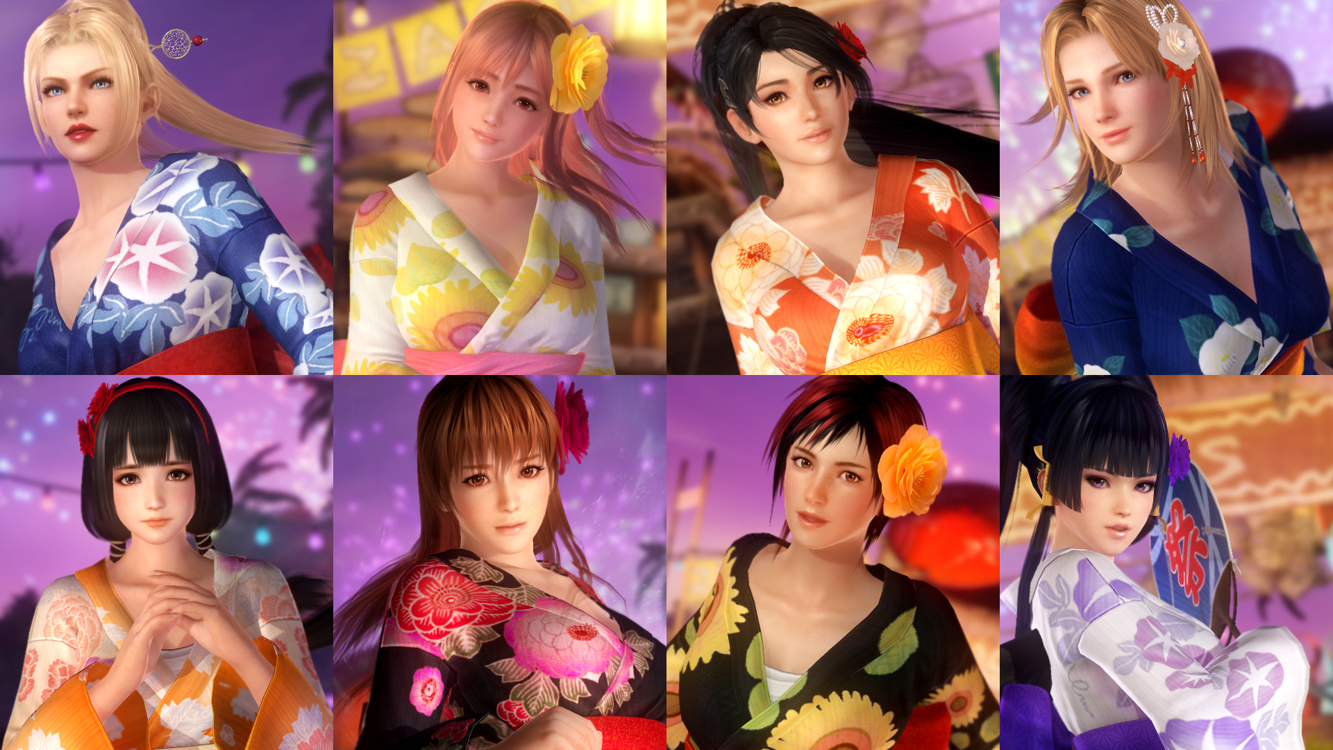 DOA5LR Summer Festival Costume Set screenshot screenshot 1