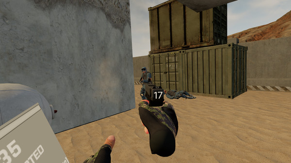 скриншот Oscar Mike VR 2