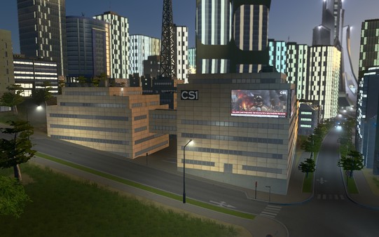 скриншот Cities: Skylines - Content Creator Pack: High-Tech Buildings 0
