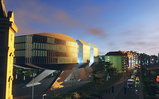 скриншот Cities: Skylines - Content Creator Pack: High-Tech Buildings 2