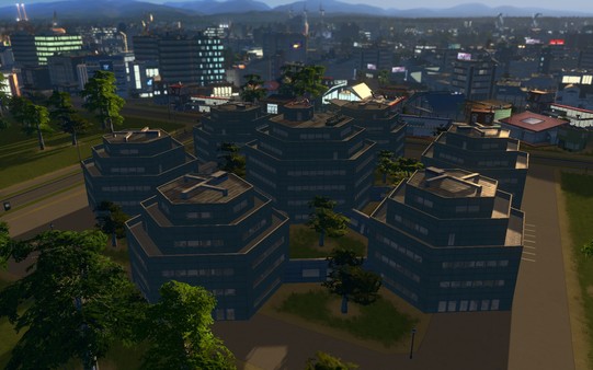 скриншот Cities: Skylines - Content Creator Pack: High-Tech Buildings 5