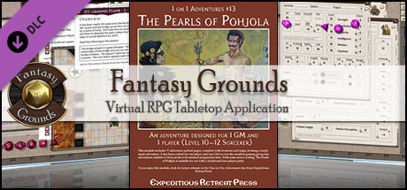 Fantasy Grounds - 1 on 1 Adventures #13: The Pearls of Pohjola (PFRPG) banner image