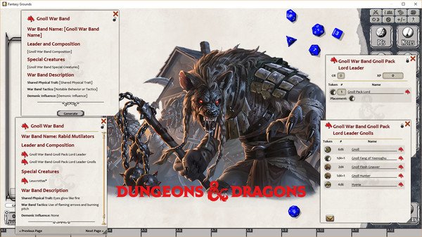 скриншот Fantasy Grounds - D&D Volo's Guide to Monsters 0