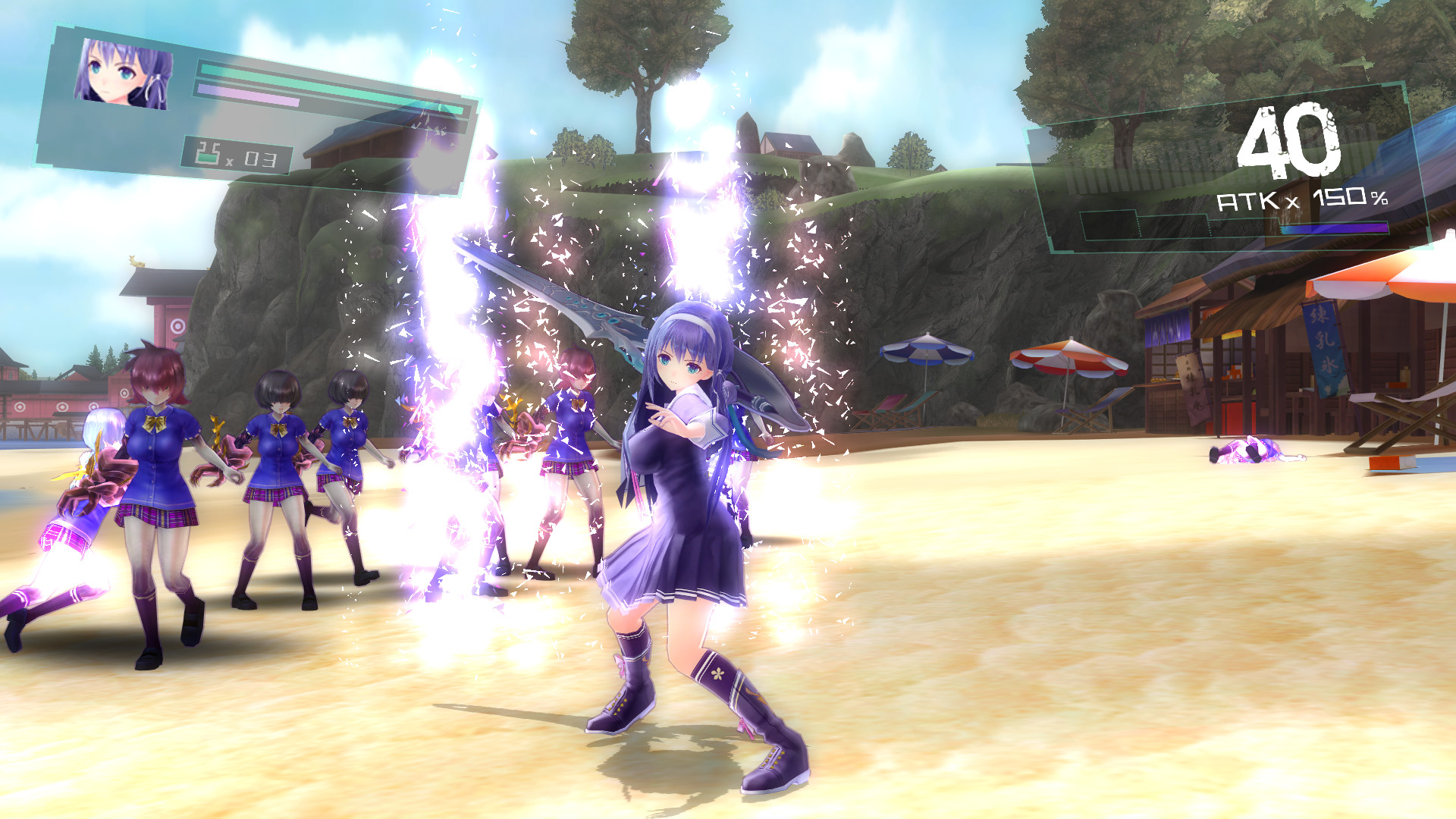 Valkyrie Drive game coming to Steam.