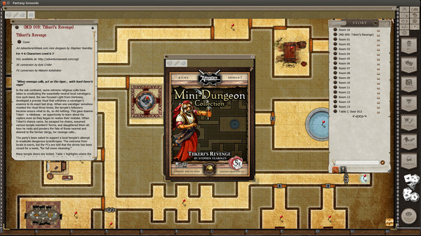 скриншот Fantasy Grounds - Mini-Dungeon #009: Tiikeri's Revenge (5E) 3