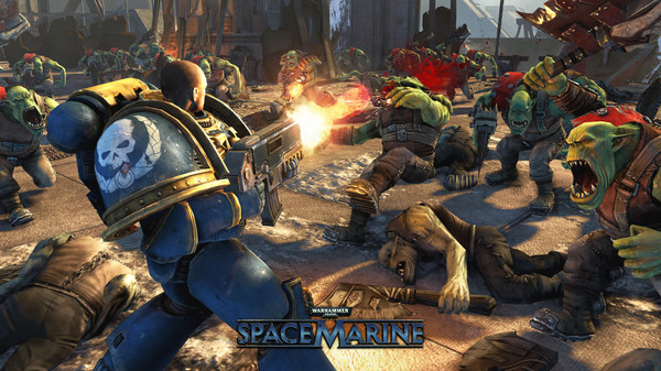 скриншот Warhammer 40,000: Space Marine 1