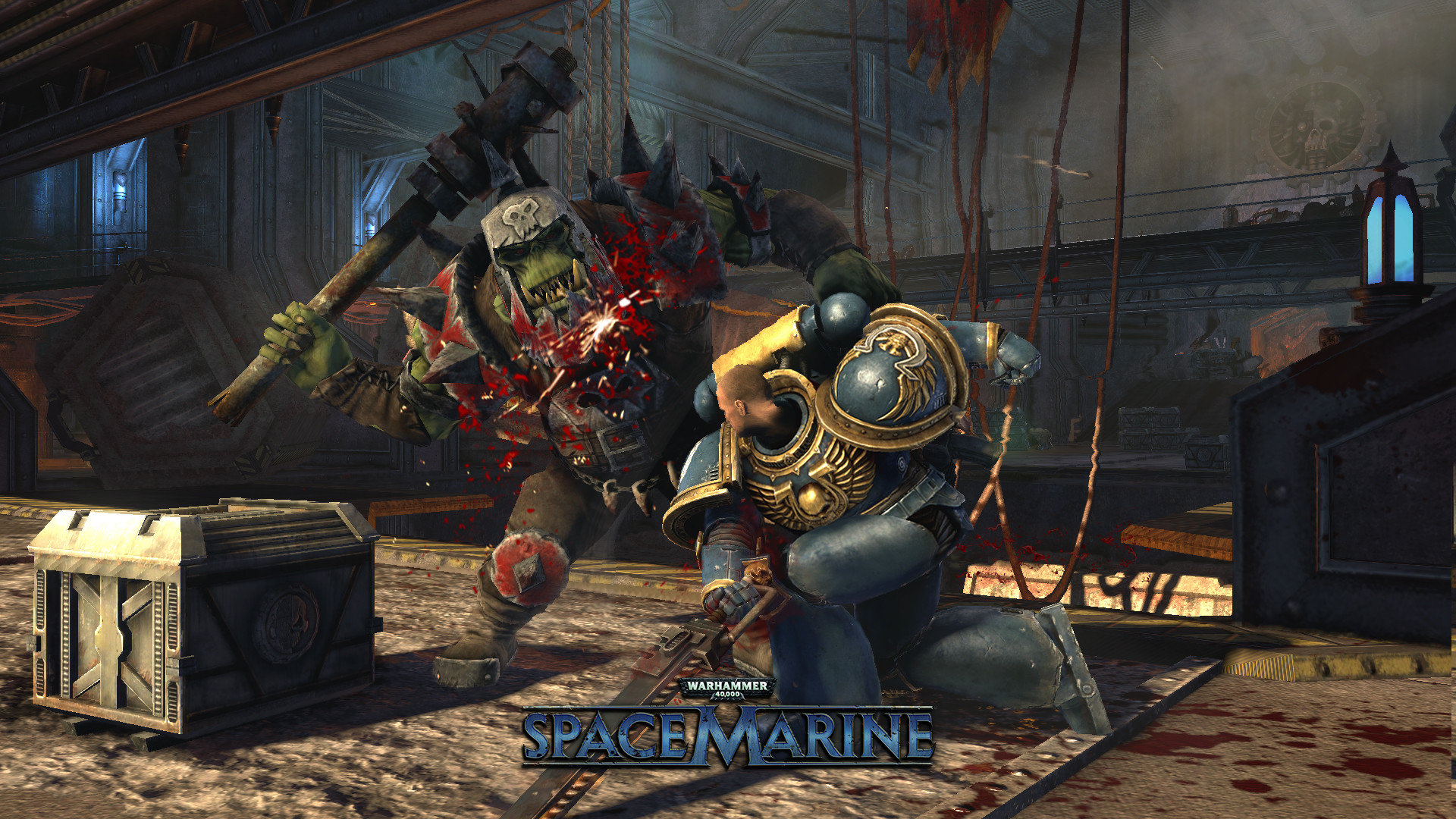 Warhammer 40,000 Space Marine The Board Game is a board game based on a  video game based on a board game