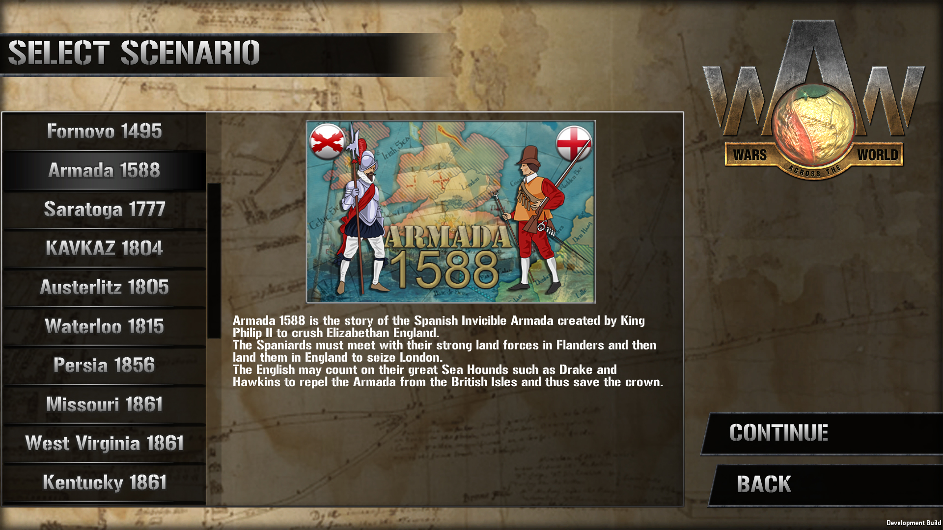 Wars Across the World: Armada 1588 Featured Screenshot #1