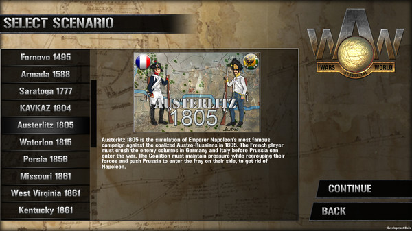 Wars Across the World: Austerlitz 1805 for steam Wars Across the World: Austerlitz 1805 for steam