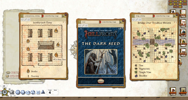 скриншот Fantasy Grounds - Hellfrost: The Dark Seed (Savage Worlds) 0