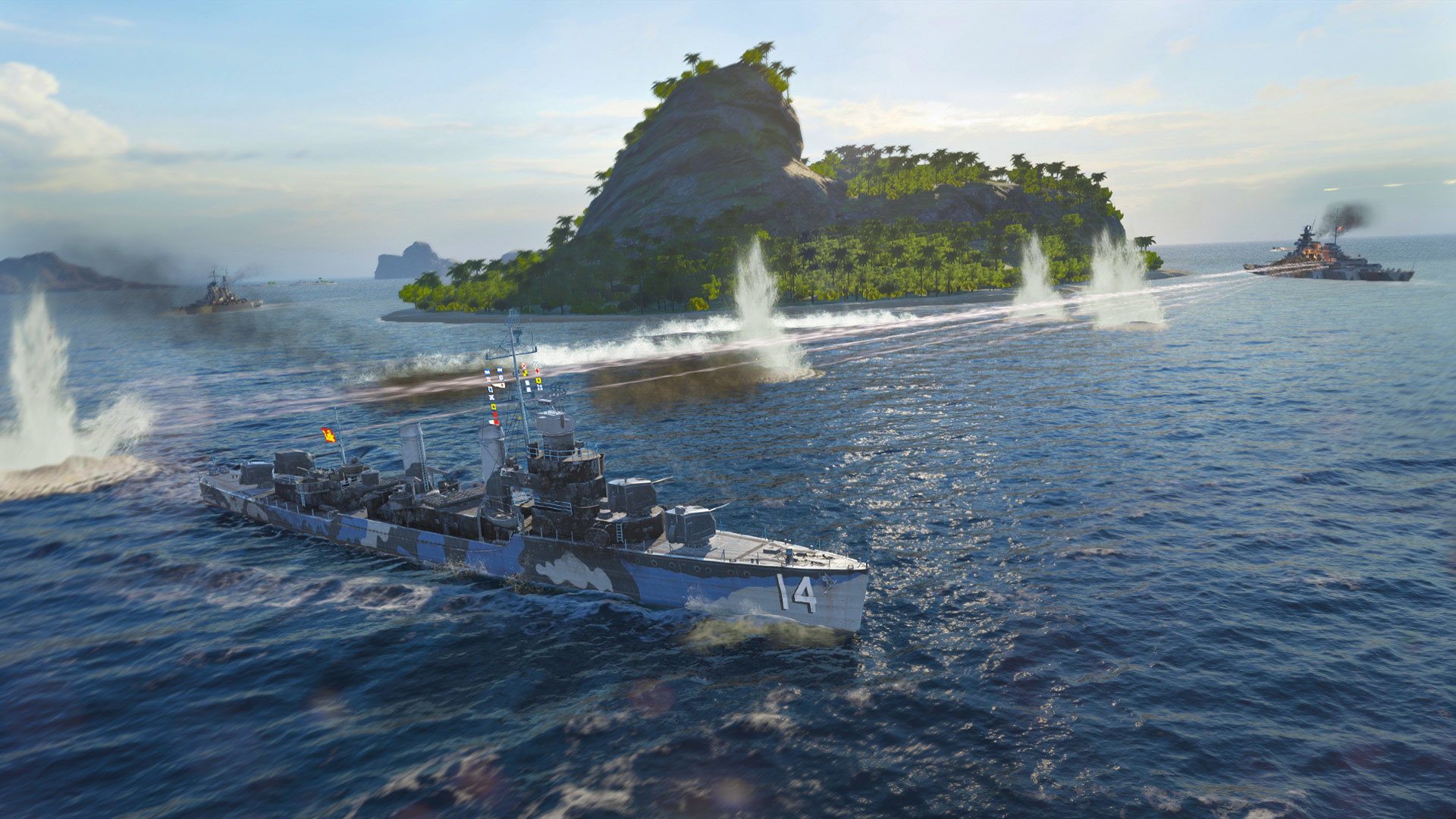 World of Warship o melhor jogo de navio de guerra (classe destroyer ou  contratorpedeiro). 