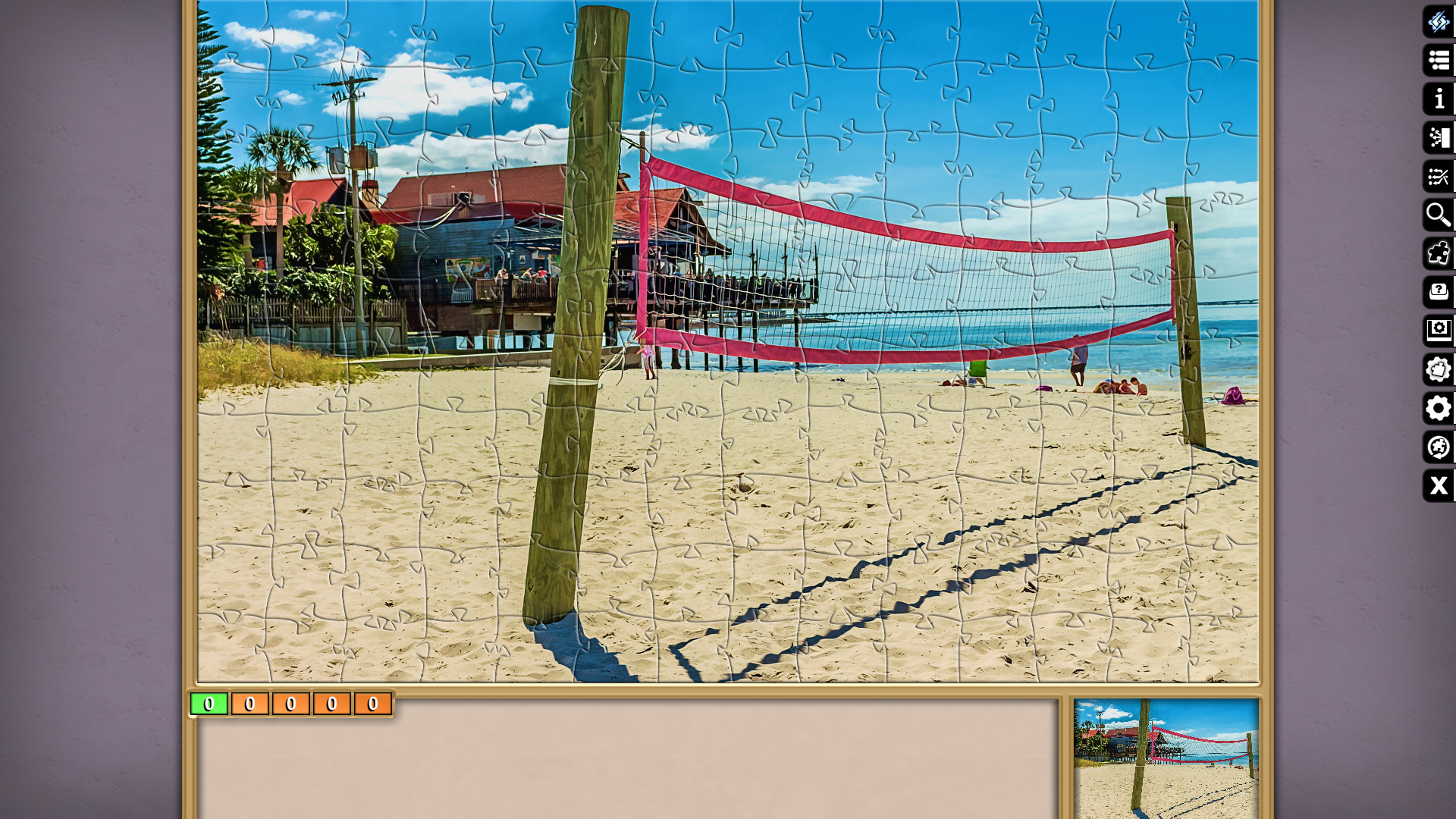 Jigsaw Puzzle Pack - Pixel Puzzles Ultimate: Beach Volleyball screenshot screenshot 3