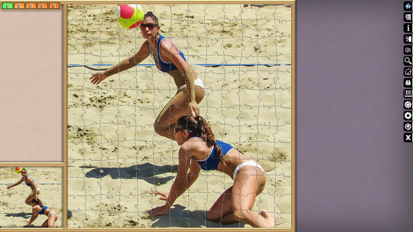 скриншот Pixel Puzzles Ultimate - Puzzle Pack: Beach Volleyball 5