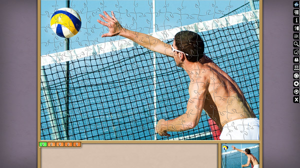 скриншот Pixel Puzzles Ultimate - Puzzle Pack: Beach Volleyball 1
