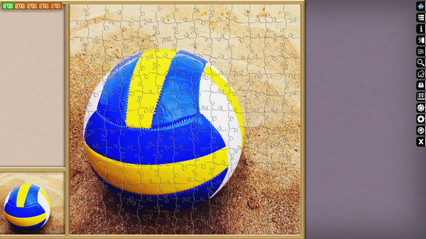 скриншот Pixel Puzzles Ultimate - Puzzle Pack: Beach Volleyball 0