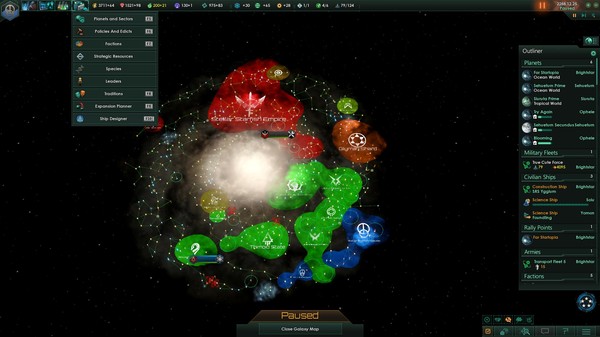 скриншот Stellaris: Utopia 3