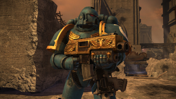скриншот Warhammer 40,000: Space Marine - Golden Relic Bolter 0
