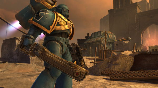 скриншот Warhammer 40,000: Space Marine - Golden Relic Chainsword 0