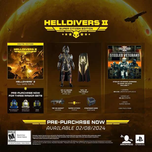 Buy HELLDIVERS™ 2 | Key