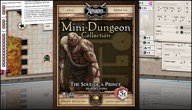 Fantasy Grounds - Mini-Dungeon #014: The Soul of a Prince (5E) on Steam