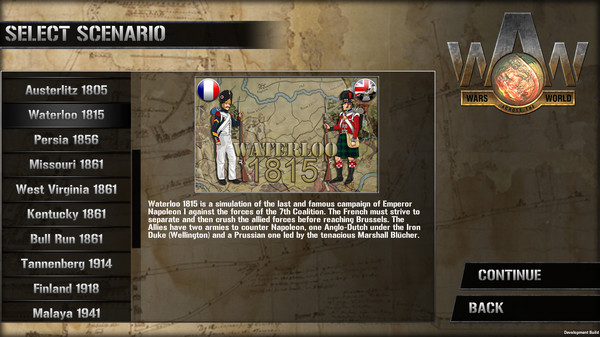 скриншот Wars Across the World: Waterloo 1815 0