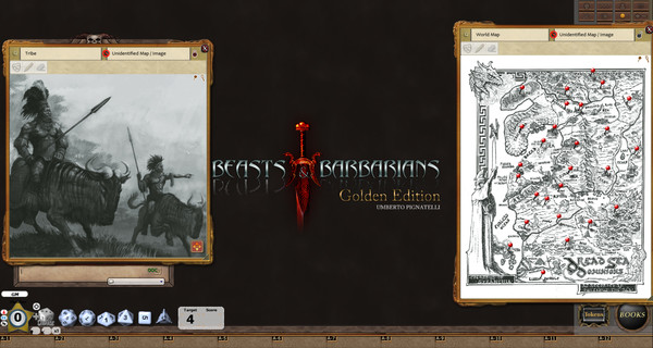 скриншот Fantasy Grounds - Beasts & Barbarians Golden Edition (Savage Worlds) 1