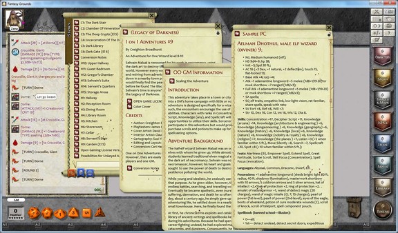 скриншот Fantasy Grounds - 1 on 1 Adventures #9: Legacy of Darkness (3.5E/PFRPG) 0