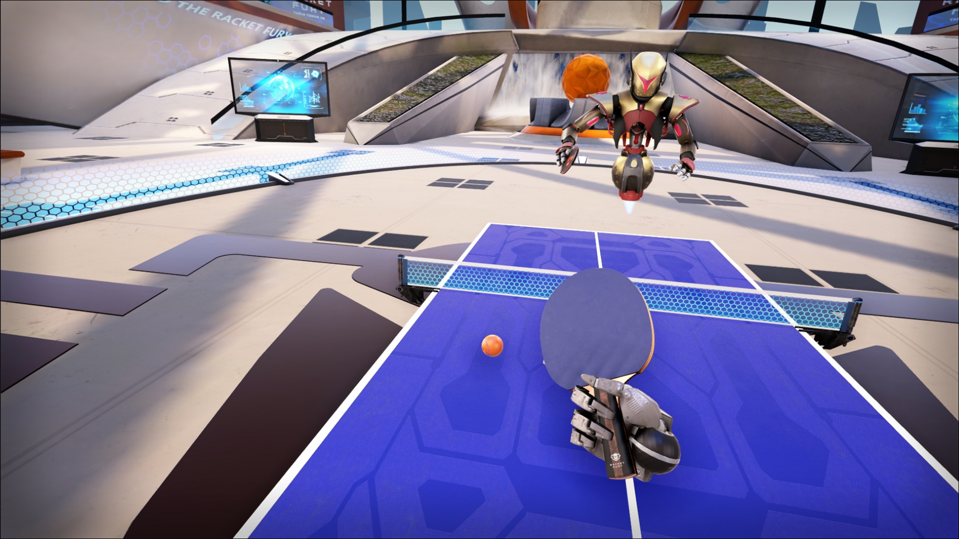 Racket Fury Table Tennis got 90 Hz update : r/OculusQuest