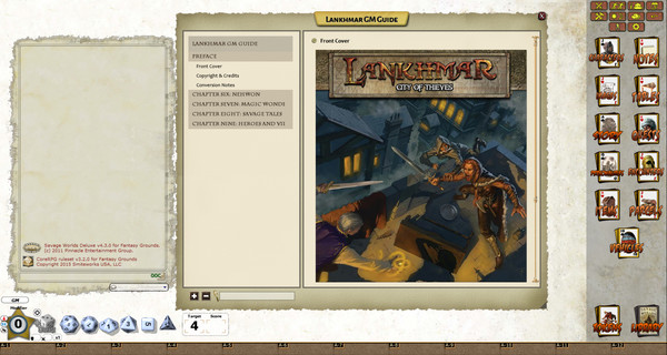скриншот Fantasy Grounds - Lankhmar: City of Thieves (Savage Worlds) 4