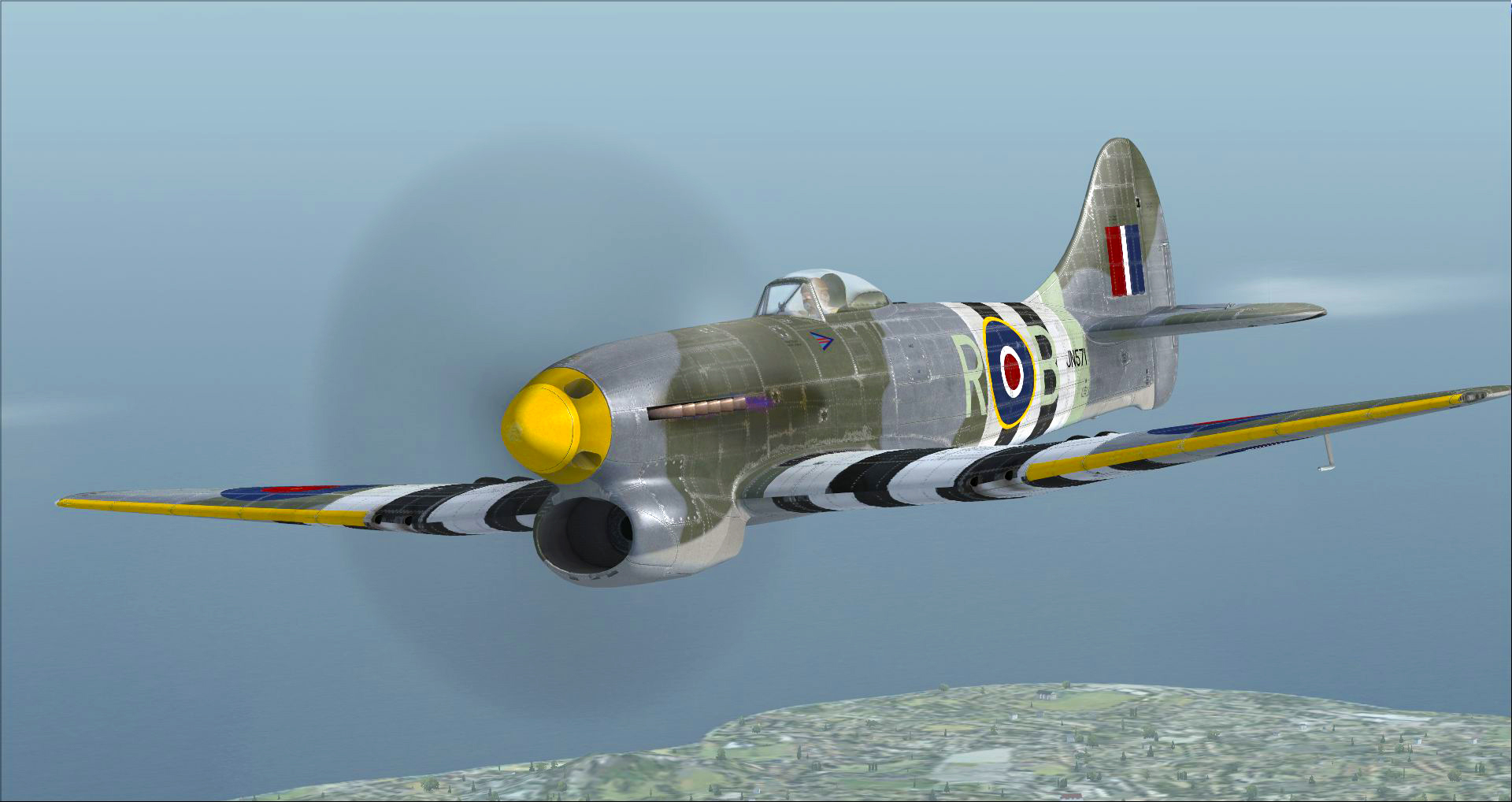 Hawker Heroes Add-on for Microsoft Flight Simulator FS 2004 and
