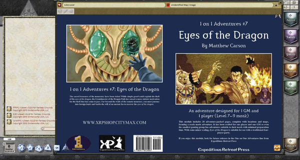 Fantasy Grounds -  1 on 1 Adventures #7: Eyes of the Dragon (3.5E/PFRPG)