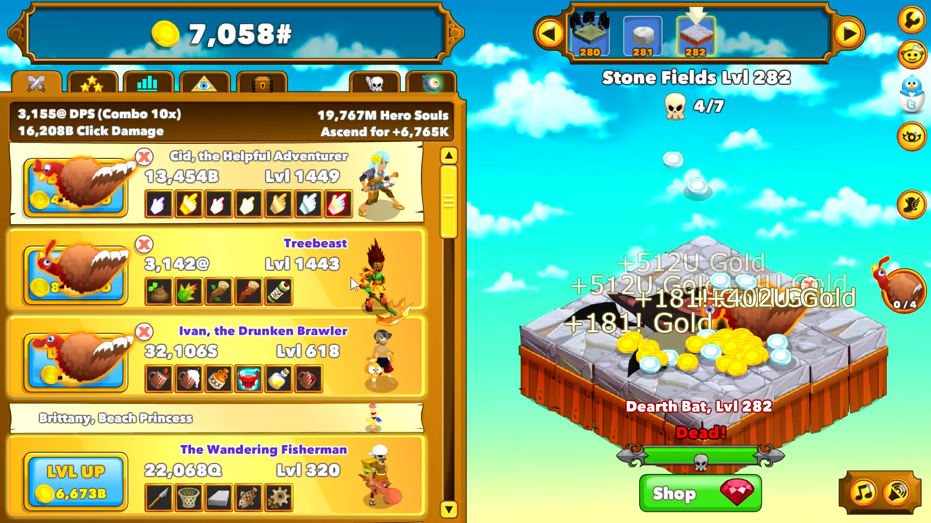 Clicker Heroes: Zombie Auto Clicker on Steam