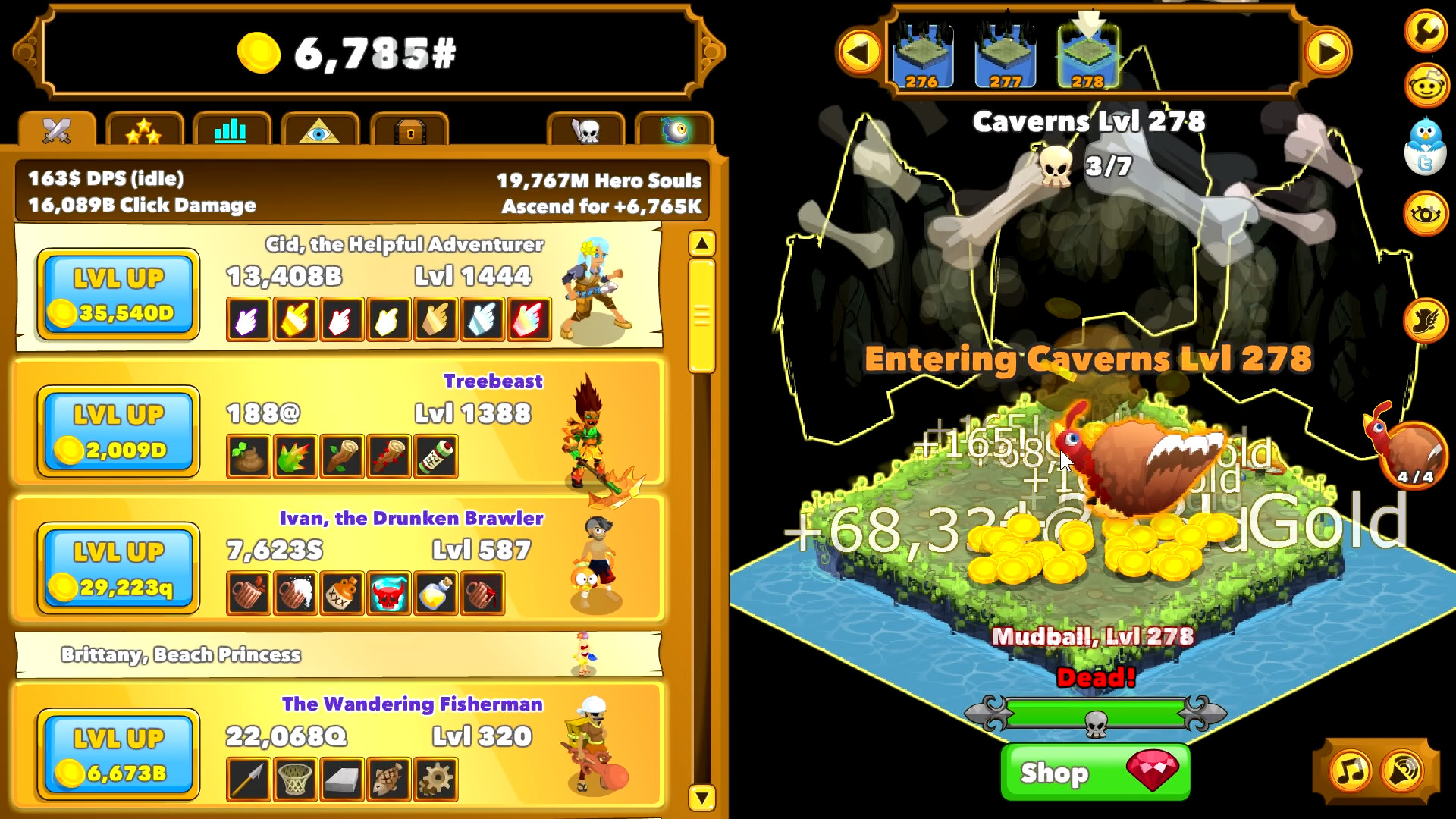 Clicker Heroes Steam Review – Games That I Play