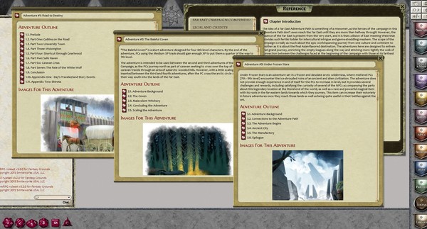 скриншот Fantasy Grounds - Far East Campaign Compendium (PFRPG) 1