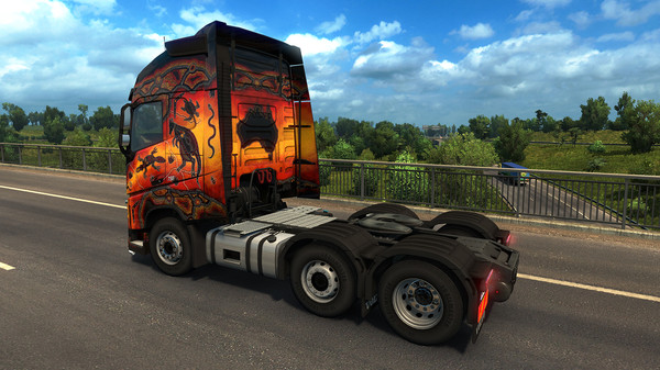 скриншот Euro Truck Simulator 2 - Australian Paint Jobs 5