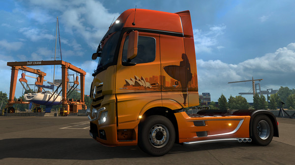 скриншот Euro Truck Simulator 2 - Australian Paint Jobs 2