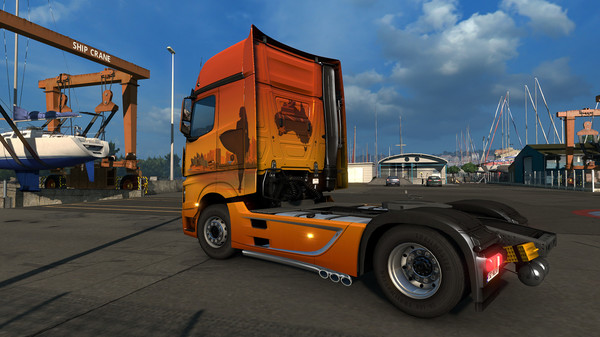 скриншот Euro Truck Simulator 2 - Australian Paint Jobs 3